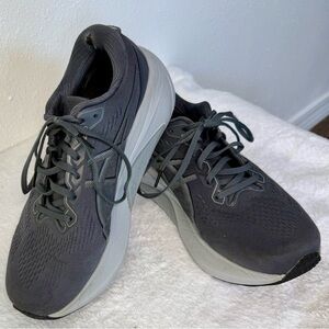 Asics Men's Charcoal and Light Gray Athletic Shoes